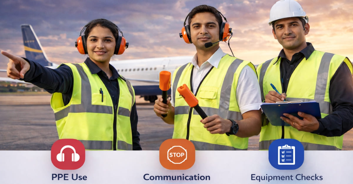 What Are the Key Safety Protocols for Ground Staff?